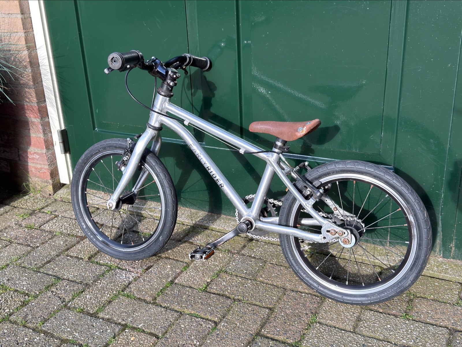 Early Rider 16 inch kinderfiets - Lichtgewicht en duurzaam, Ophalen, Gebruikt, Velgrem, 16 tot 20 inch