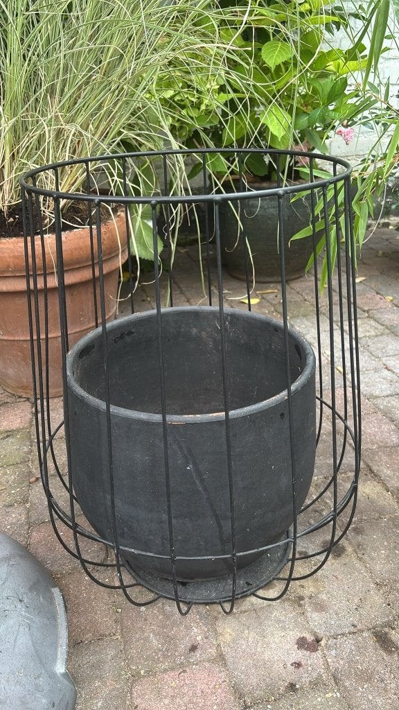 Plantenpot sier, Ophalen, Gebruikt, Rond, Balkon