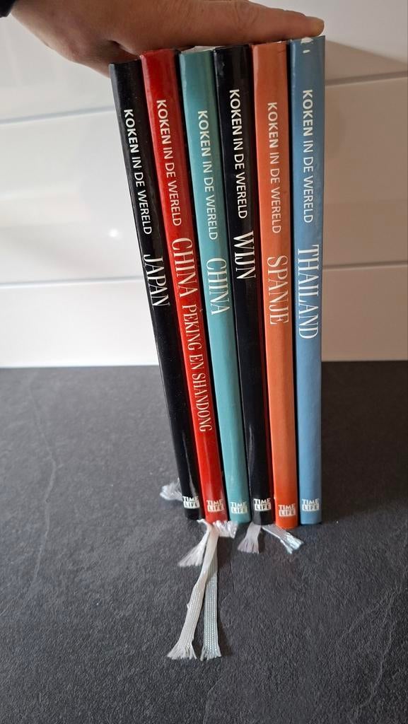 6 Time Life Kookboeken, Boeken, Ophalen of Verzenden, Gelezen, Azië en Oosters, Hoofdgerechten