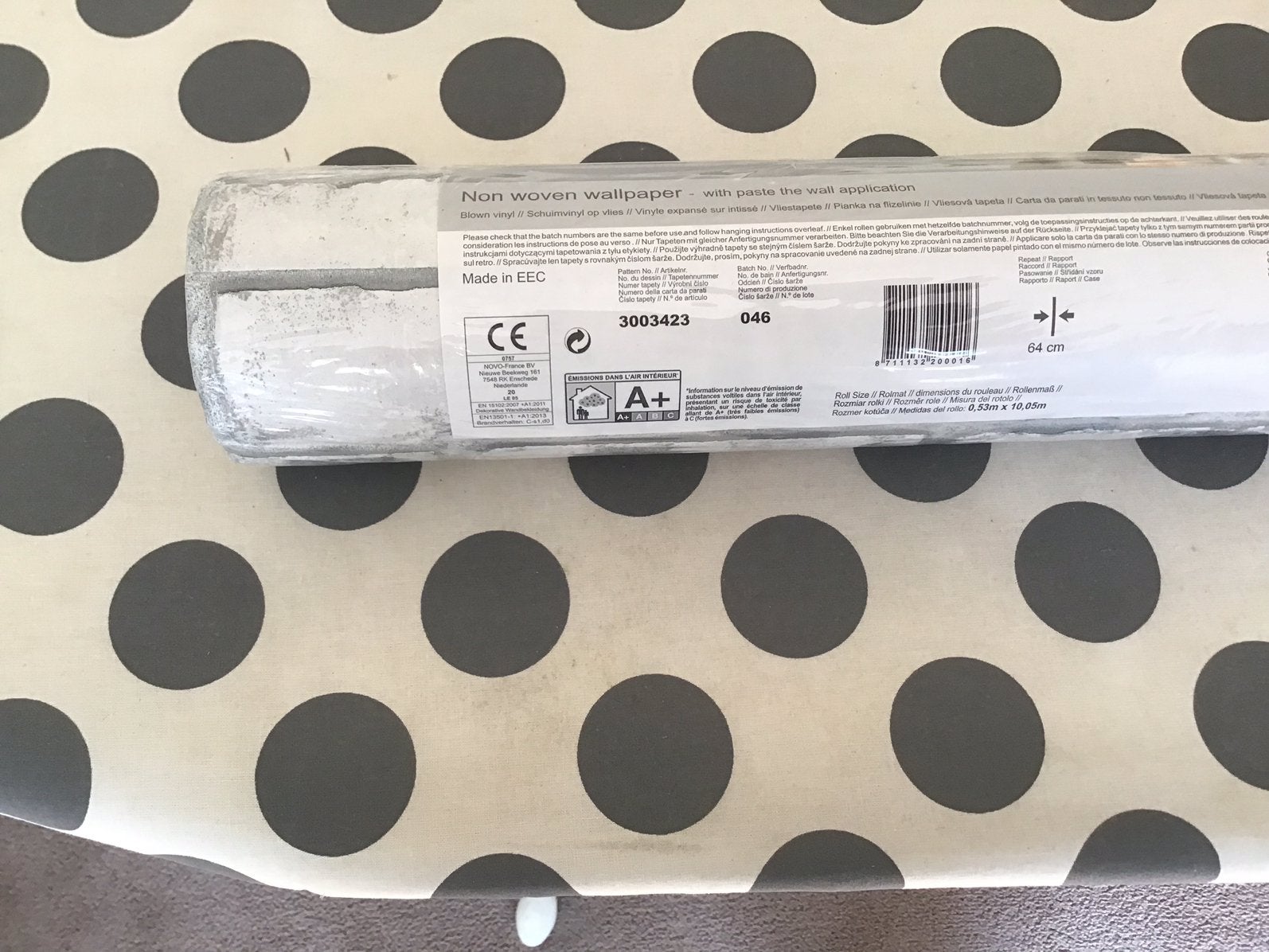 Behang, Ophalen