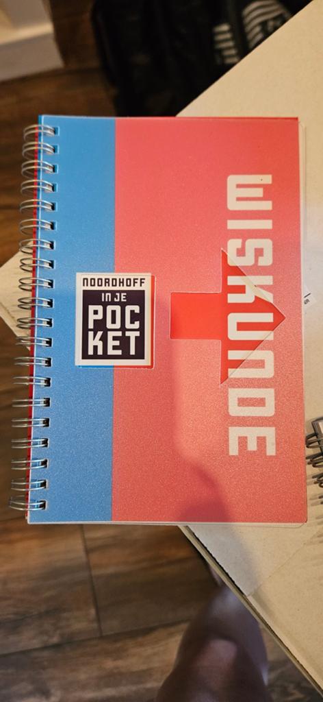 Wiskunde in je Pocket - Noordhoff (Samenvatting), Noordhoff, Ophalen of Verzenden, Zo goed als nieuw, MBO