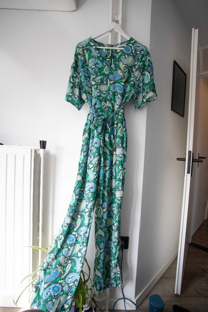 Groen/blauwe jumpsuit met paisley print Sissy Boy maat XL, Maat 46/48 (XL) of groter, Sissy-Boy, Ophalen of Verzenden, Zo goed als nieuw
