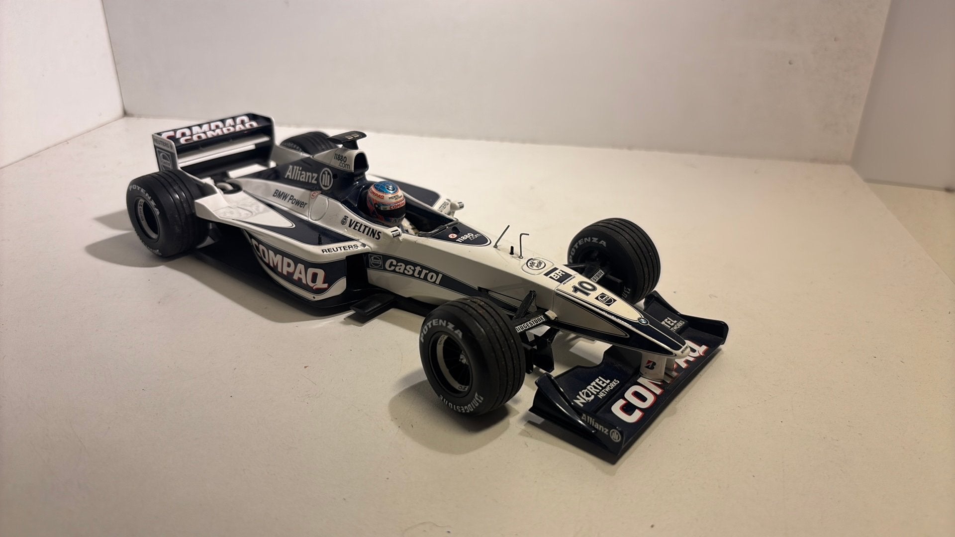 F1 Williams bmw fw22 button minichamps 1.18, Ophalen of Verzenden, MiniChamps, A, A