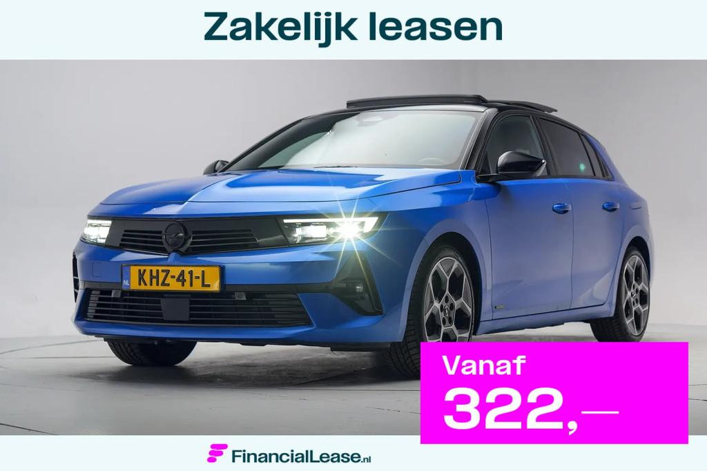 Opel Astra 1.6 Hybrid GS line Aut. [ Sportstoelen Navi Stuur, Gebruikt, 1578 kg, 4 cilinders, 150 pk