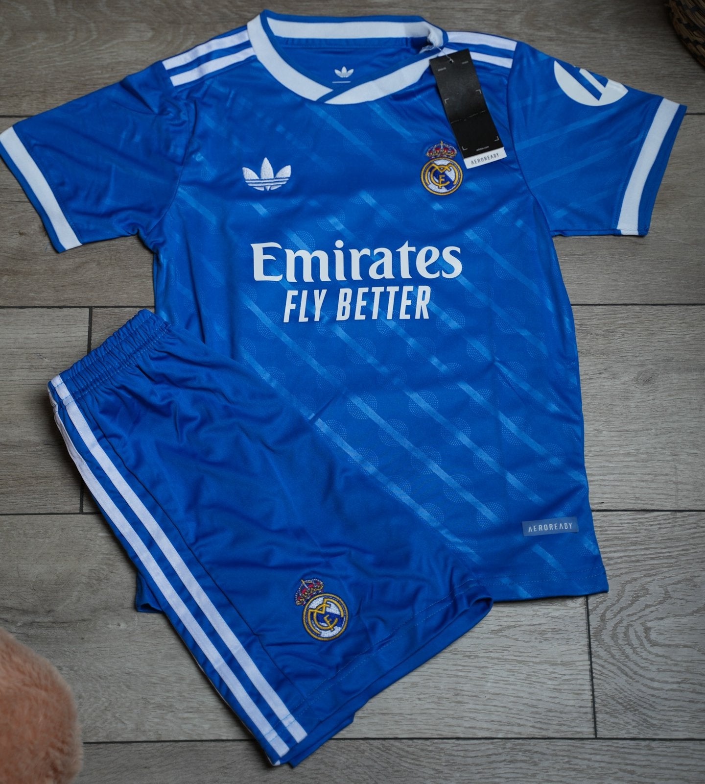 Kindertenue Real Madrid, Sport en Fitness, Maat XS of kleiner, Ophalen, Nieuw, Set