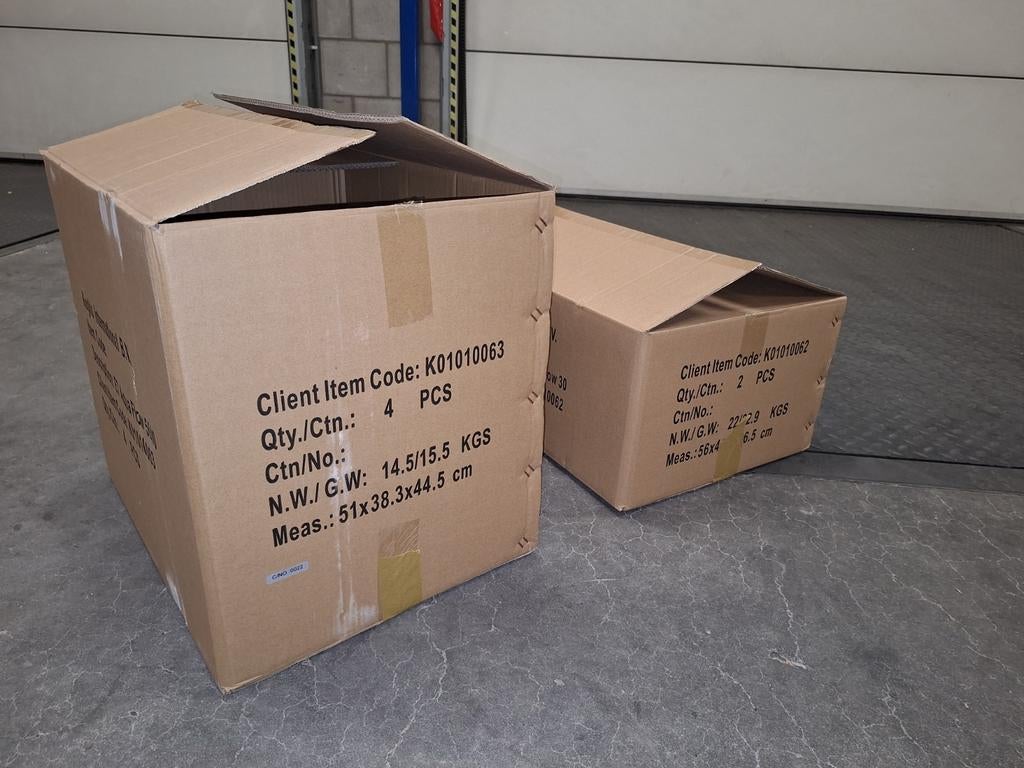 Stevige verhuis-opslag dozen, Doe-het-zelf en Verbouw, Kratten en Dozen, Doos, 40 tot 60 cm, Opvouwbaar, 50 cm of meer