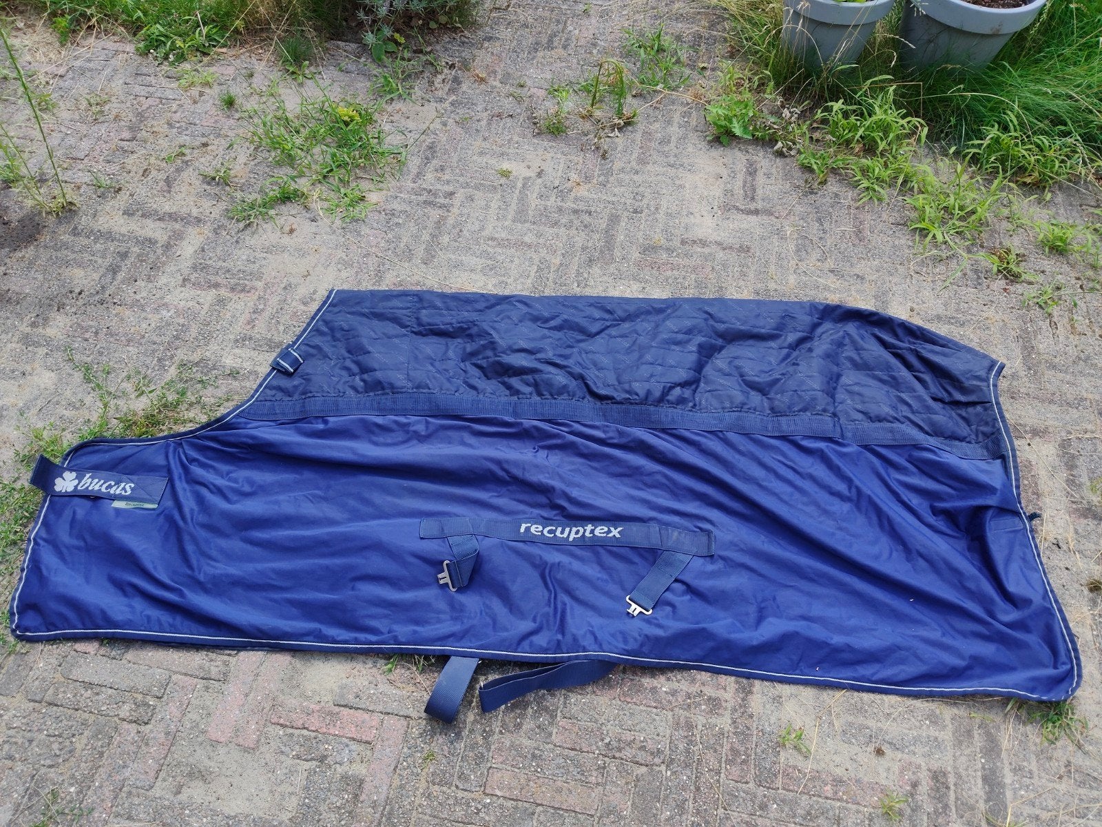Bucas Recuptex therapy deken, met losse hals. Maat 205, Ophalen of Verzenden, Gebruikt