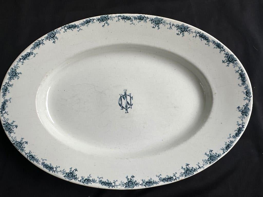 John Maddock and Sons porselein grote schaal, Ophalen