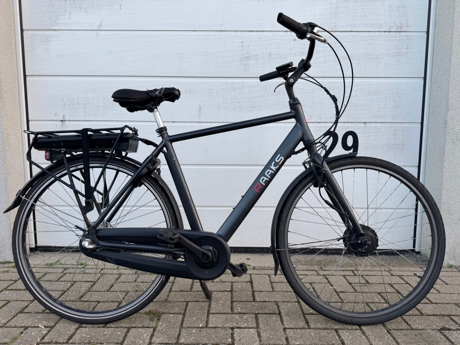 Onderdelen Raaks Elektrische Fiets (Accu, motor, Display ), Ophalen of Verzenden, Zo goed als nieuw