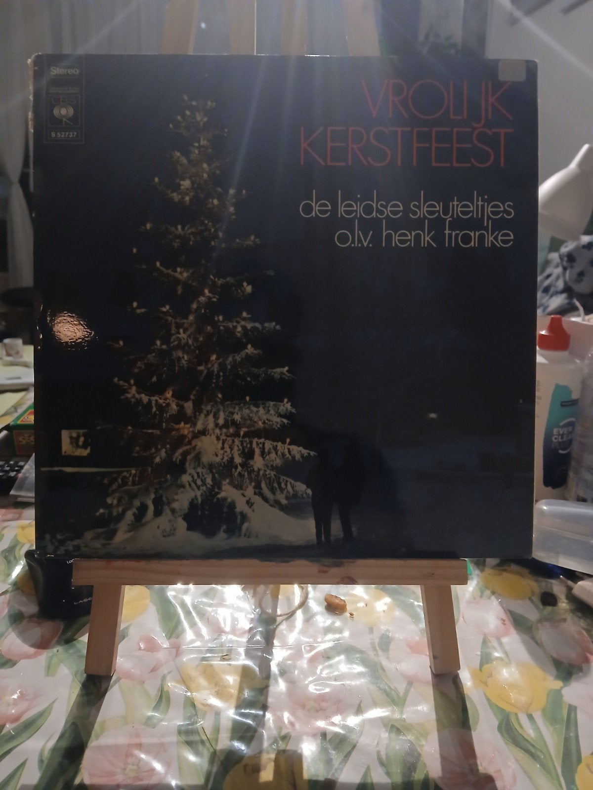 Vrolijk Kerstfeest - De Leidse Sleuteltjes (LP), Ophalen of Verzenden, Gebruikt