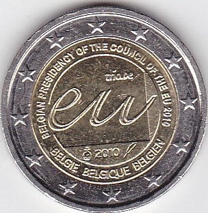 2 euro 2010 België - E.U., Ophalen of Verzenden, België, 2 euro, Losse munt