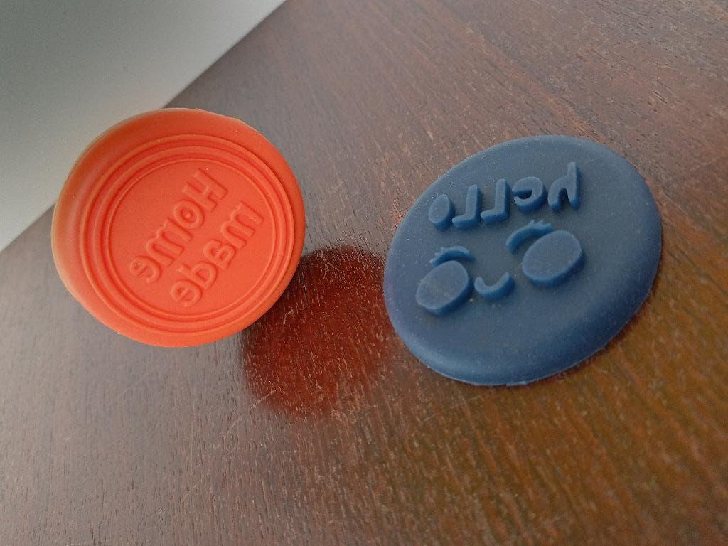 Koekjes stempel met 2 siliconen stempels te koop., Ophalen of Verzenden, Nieuw
