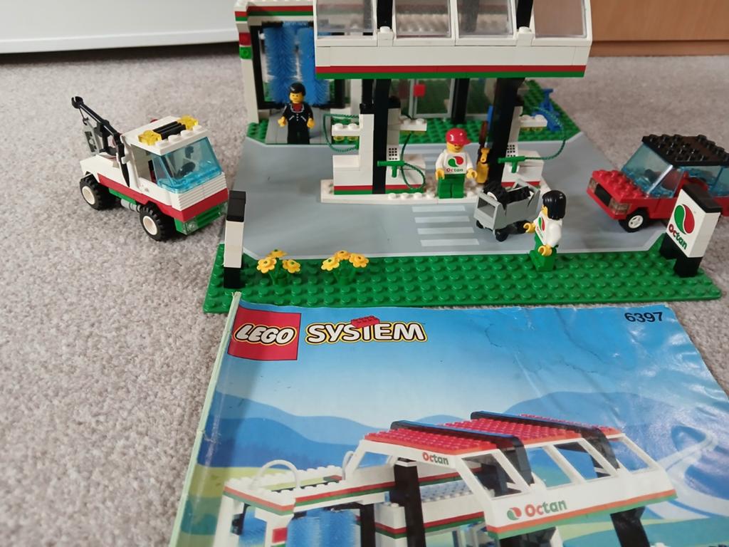 Lego 6397 Octan tankstation., Ophalen
