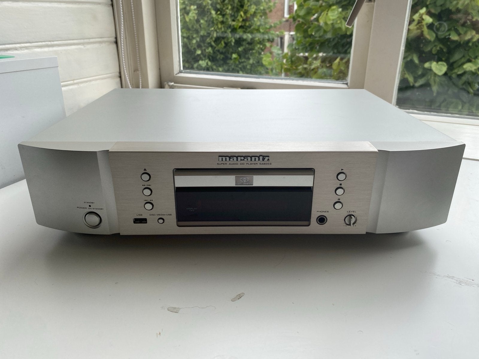 Marantz SA8003 Super Audio CD Speler - Zilver, Audio, Tv en Foto, Cd-spelers, Ophalen of Verzenden, Zo goed als nieuw, Marantz