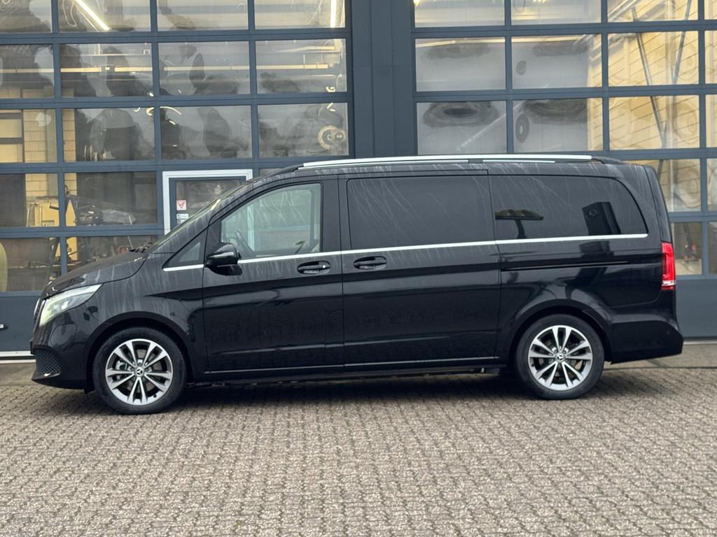 Mercedes-Benz EQV 300 L2 90kWh Avantgarde | 360 km WLTP | 7-, Gebruikt, Zwart, 7 stoelen, 204 pk