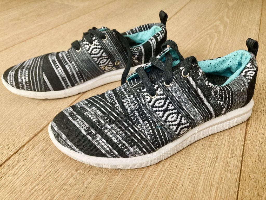 TOMS DEL REY SNEAKER Zwart - mt 37,5, Ophalen, Zwart, Sneakers of Gympen, Toms