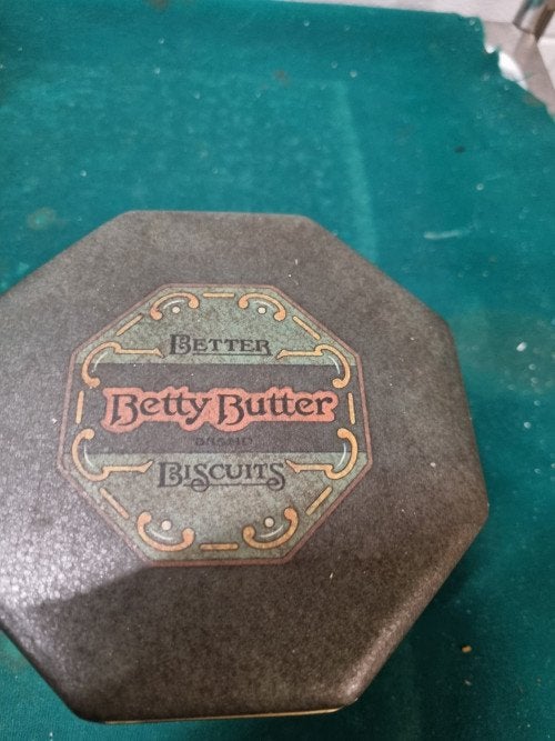 blik biscuits betty butter, Ophalen of Verzenden