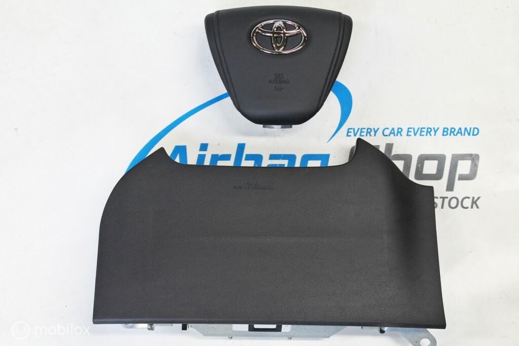 Stuur + knie airbag leer Toyota Verso (2011-heden)
