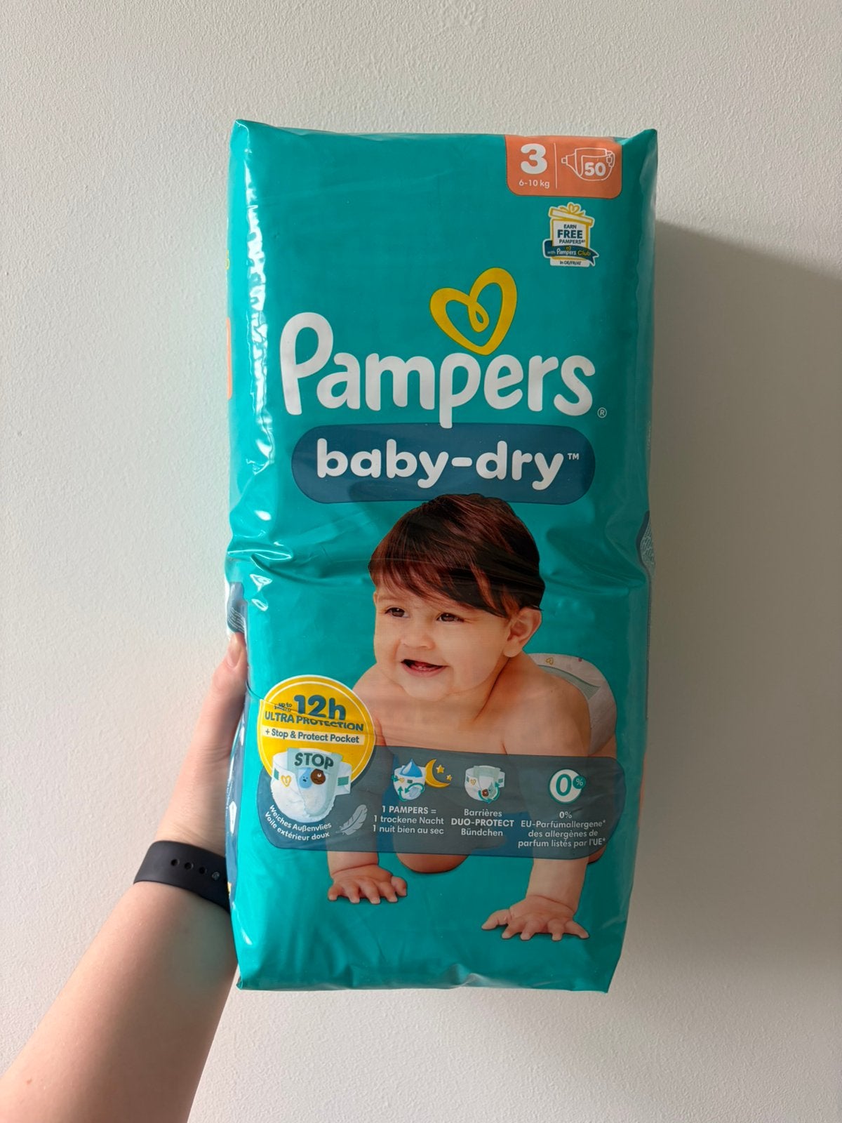 Pampers Baby Dry Maat 3 - 50 stuks, Ophalen, Nieuw, Overige typen, Overige merken