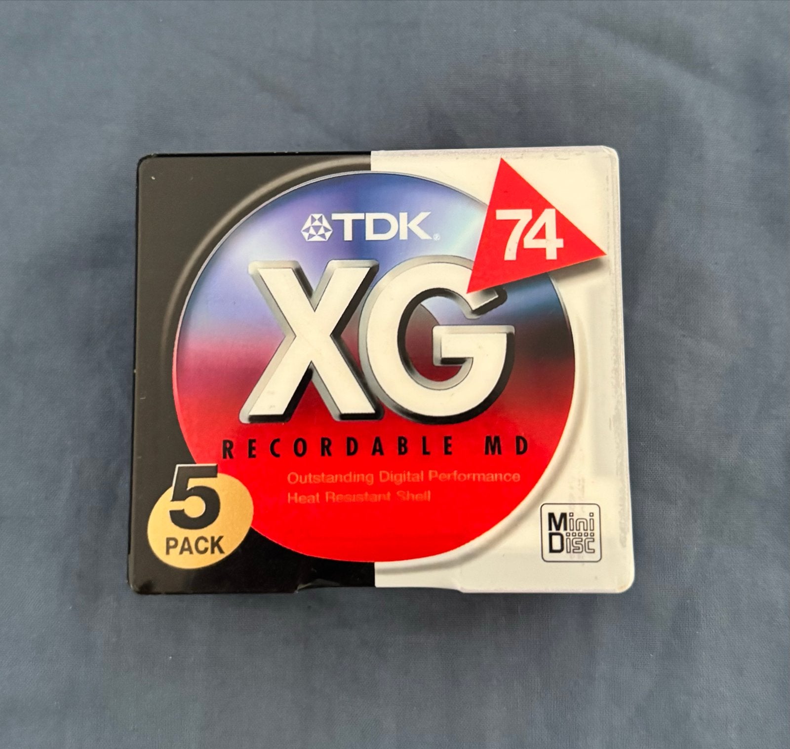 5 TDK XG 74 Minidiscs - Nieuw in Seal, Ophalen of Verzenden, Overige typen