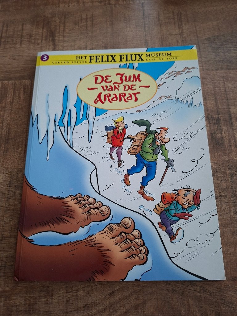 FELIX FLUX MUSEUM - 3: DE JUM VAN DE ARARAT, Boeken, Eén stripboek, Ophalen of Verzenden, Zo goed als nieuw