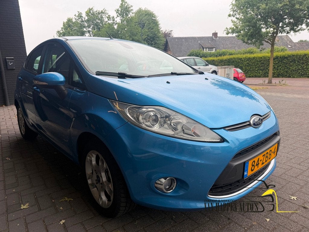 Ford Fiesta 1.4 Titanium / AUTOMAAT, Auto's, Ford, Euro 5, Stof, Zwart, 4 cilinders