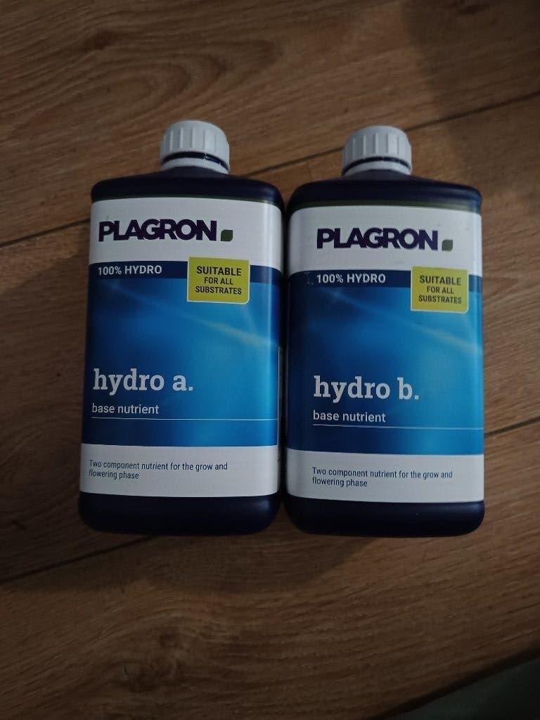 Plagron Hydro A+B 1L plantenvoeding, vol, Tuin en Terras, Ophalen of Verzenden, Nieuw, Overige typen