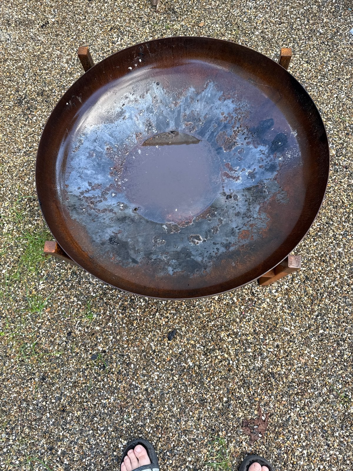 Robuuste Vuurkorf / Moodz - 80 centimeter, Tuin en Terras, Ophalen, Gebruikt, Vuurkorf