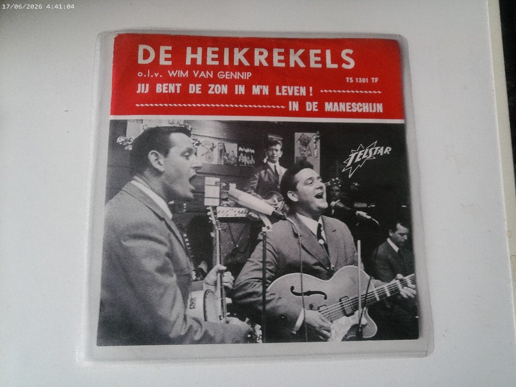 De Heikrekels - Jij bent de Zon in m'n leven / Maneschijn, Gebruikt, Fotohoes, 7 inch, Single