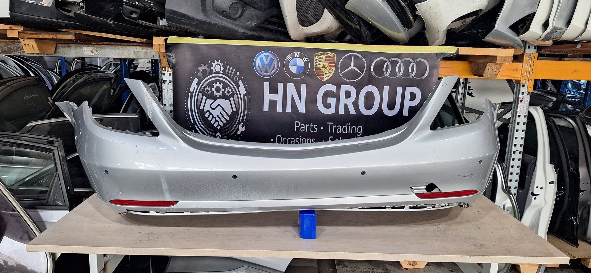 ACHTERBUMPER S KLASSE W222 AMG ACHTERBUMPER, Gebruikt, -, -, Ophalen of Verzenden