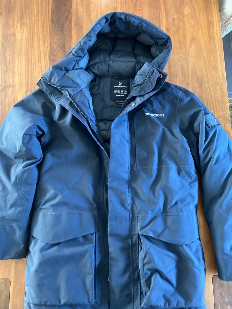DIDRIKSONS - Marek USX Parka - Parka winterjas man, Kleding | Heren, Jassen | Winter, Ophalen, Zo goed als nieuw, Blauw