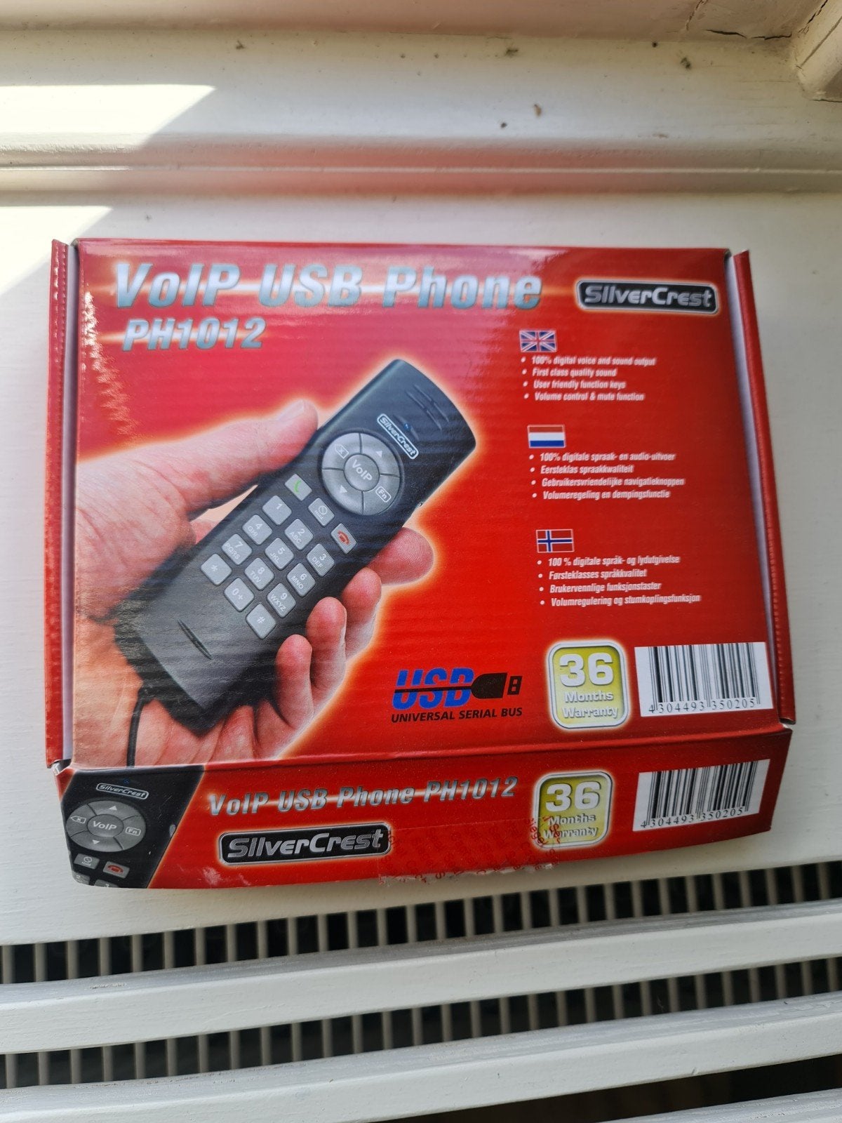 SilverCrest Voip USB Telefoon PH1012 - Nieuw in doos, Telecommunicatie, Ophalen of Verzenden