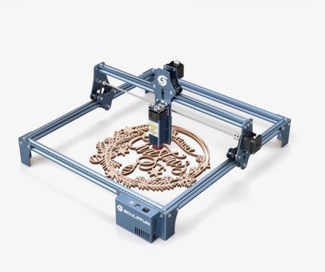 Sculpfun S9 graveer- en snijmachine, Verzenden, Zo goed als nieuw