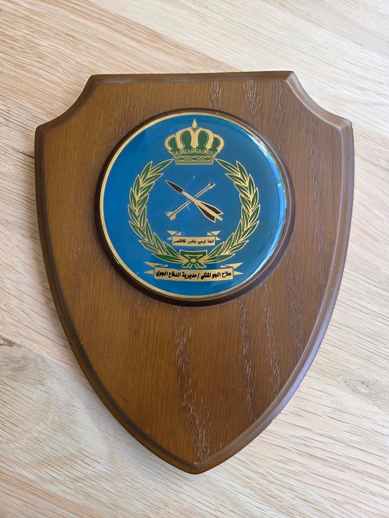 Militair schildje, Verzamelen, Militaria | Algemeen, Ophalen of Verzenden, Luchtmacht, Overige gebieden