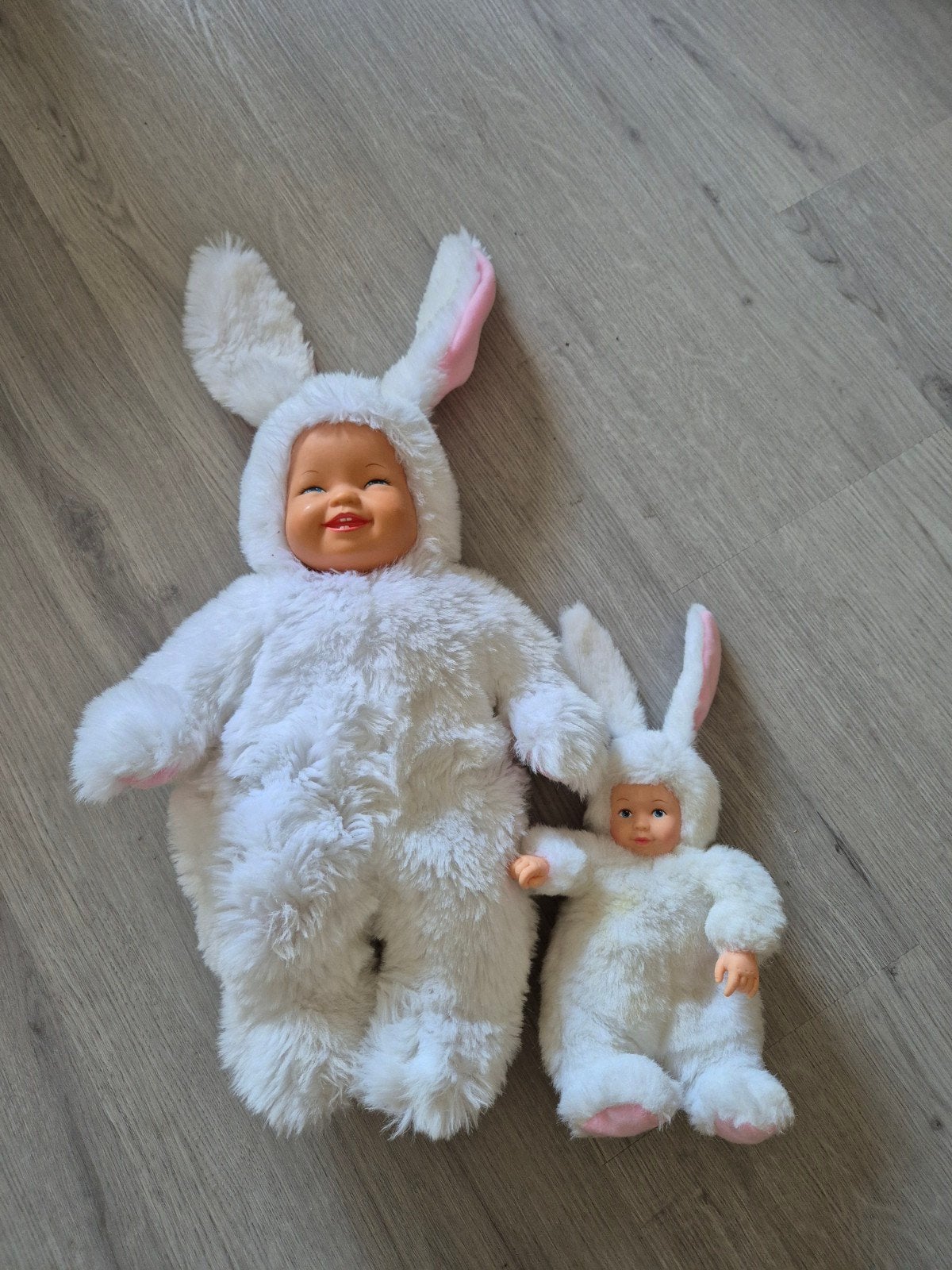 Anne Geddes Poppen - Konijn Kostuum (Set van 2), Ophalen of Verzenden, Gebruikt, Overige typen
