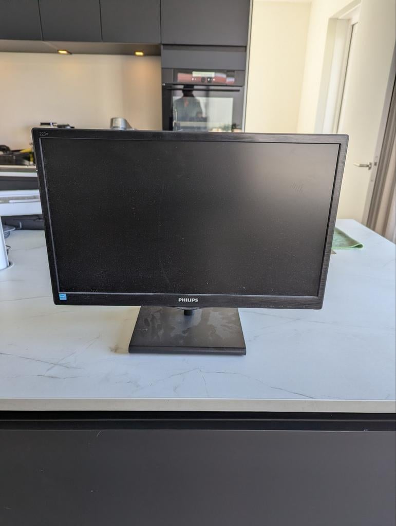 Philips 220V5LSB2/00 monitor - 21.5 inch Full HD, Philips, Gebruikt, Full HD, Ophalen of Verzenden