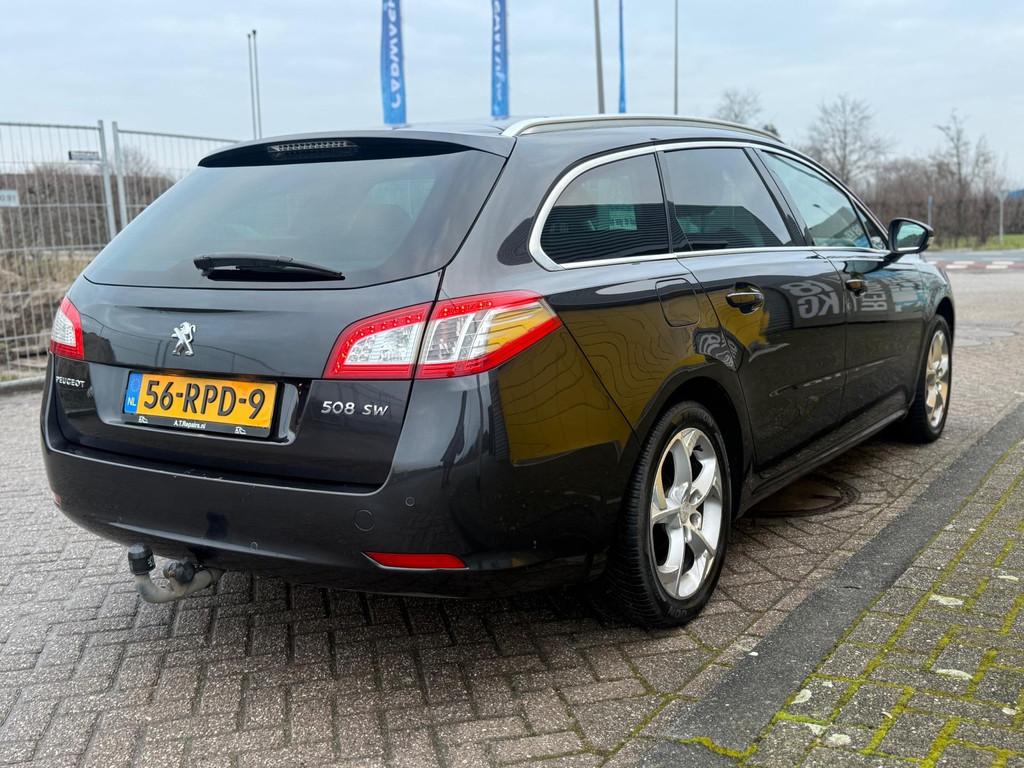 Peugeot 508 SW 1.6 THP Blue Lease Executive Bj 2011 Navi Pan, Voorwielaandrijving, Origineel Nederlands, Handgeschakeld, Grijs