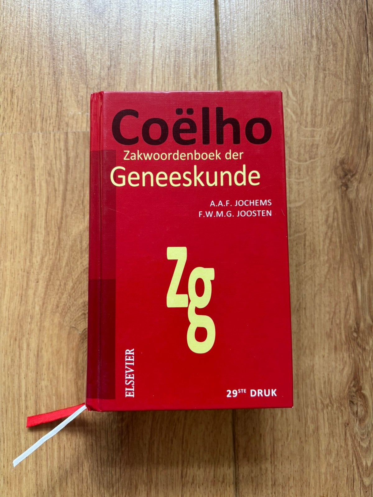 Coëlho Zakwoordenboek der Geneeskunde, Ophalen of Verzenden, Zo goed als nieuw, Overige uitgevers, Nederlands