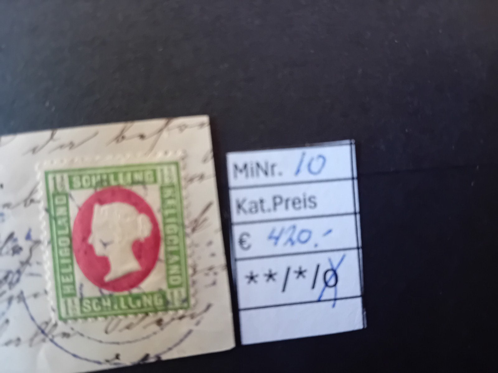 helgo land mi.nr.10, Ophalen of Verzenden, Duitse Keizerrijk