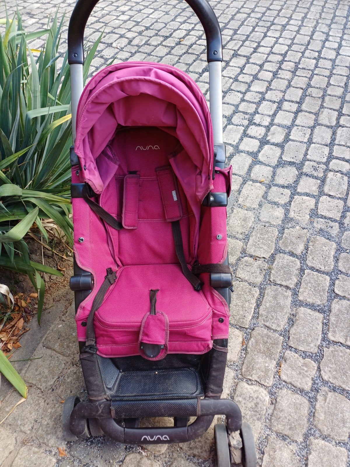 Nuna pepp buggy roze, Kinderen en Baby's, Buggy's, Ophalen, Gebruikt, Overige merken, Verstelbare rugleuning