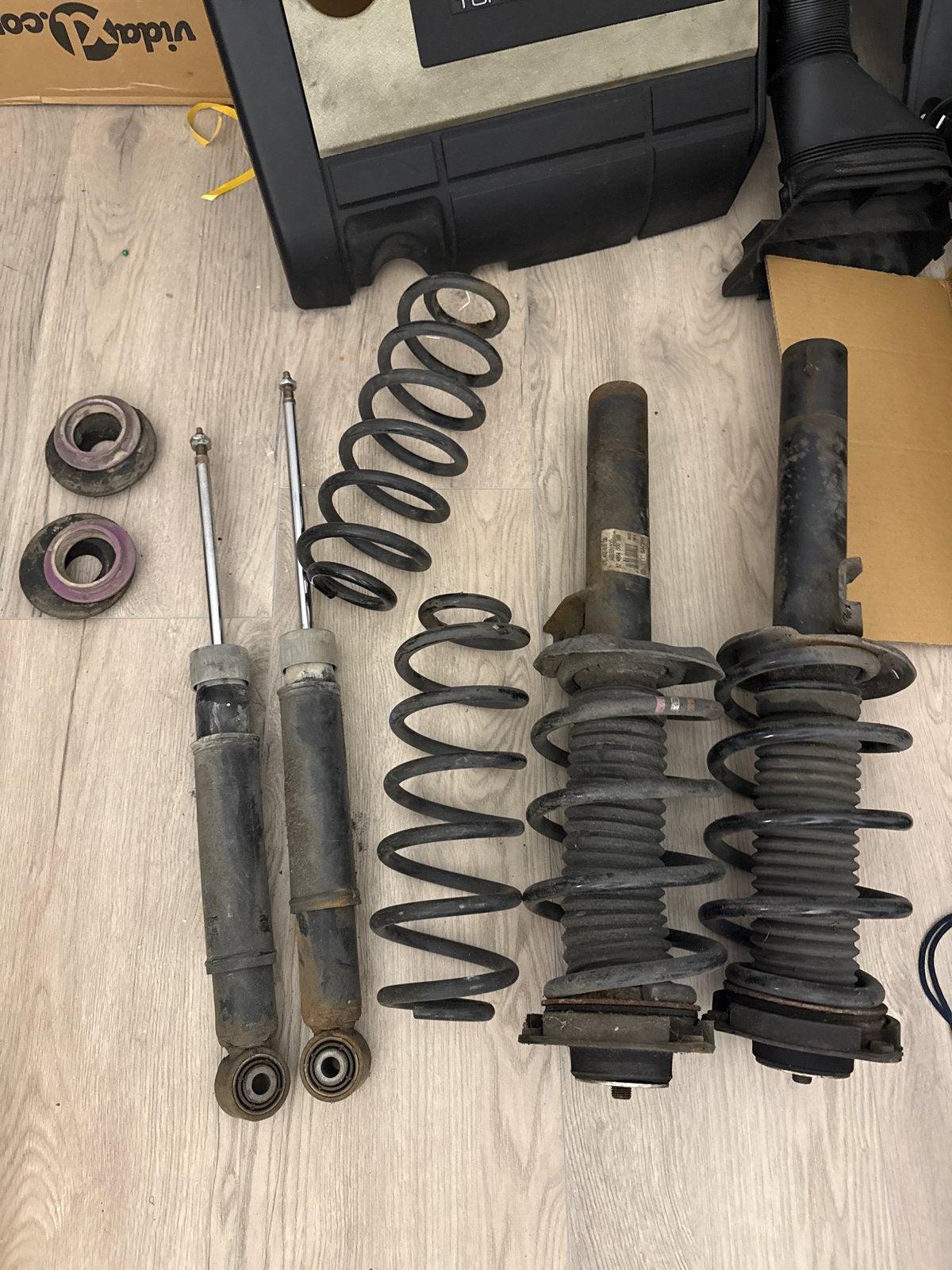 Complete Schokdemperset audi a3 8p, Ophalen, Gebruikt, Audi