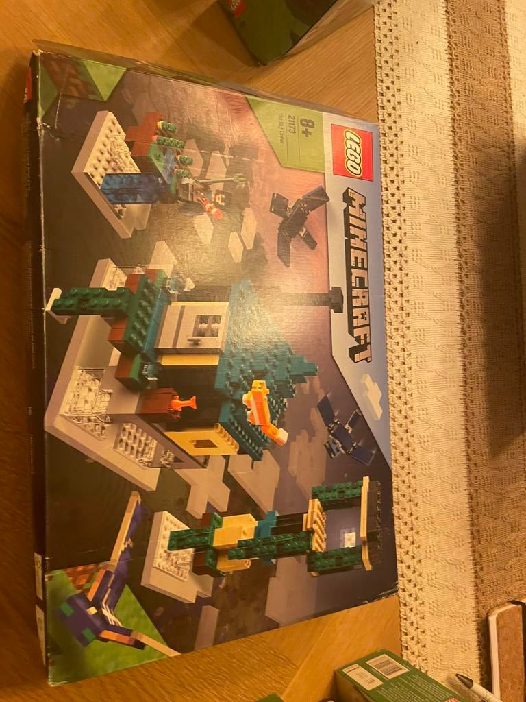 Lego Minecraft The Sky Tower, Ophalen of Verzenden, Gebruikt
