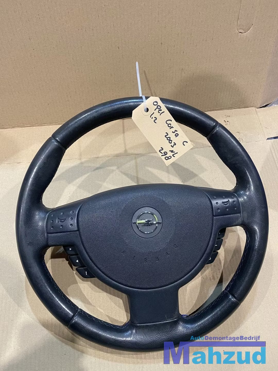 OPEL CORSA C Stuurwiel stuur met airbag, Auto-onderdelen, Besturing, Gebruikt, Opel Automobile GmbH, Ophalen of Verzenden, Kontakt@opel-infoservice.de