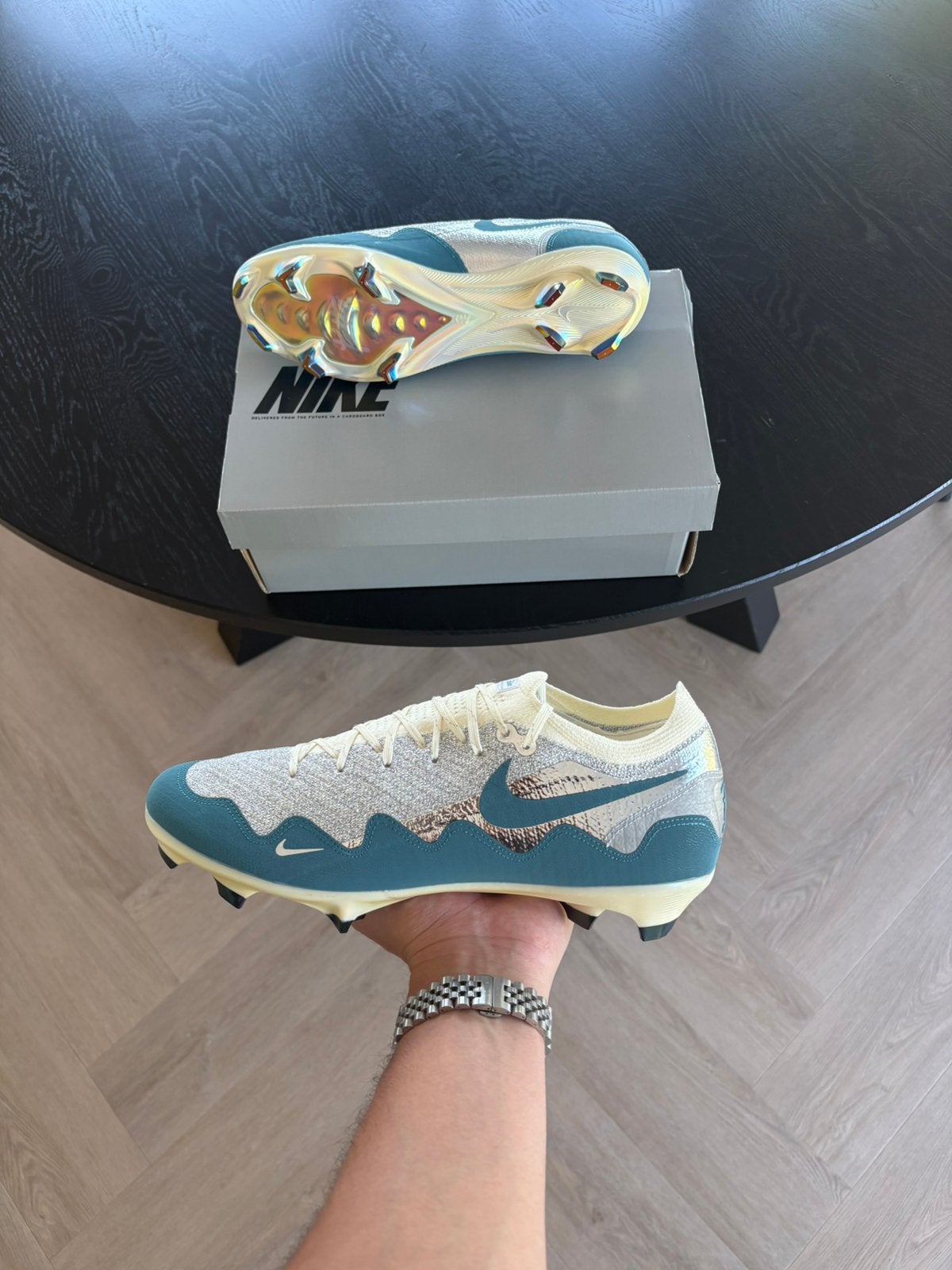 Nike Mercurial Vapor 16 Patta Elite FG 43,44, Sport en Fitness, Voetbal, Maat XS of kleiner, Ophalen of Verzenden, Zo goed als nieuw