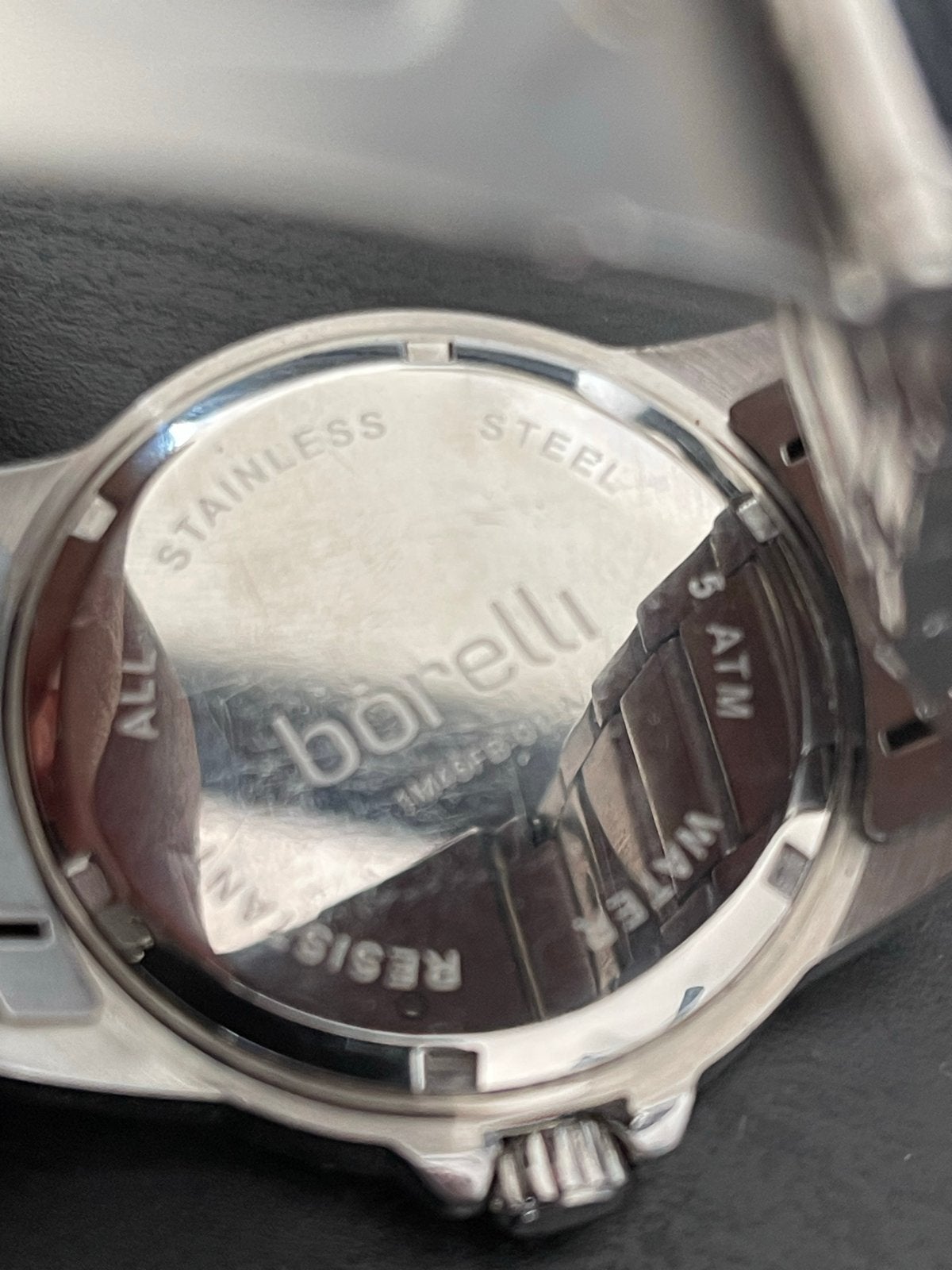 Borelli Dames Horloge met Strass - Zo goed als nieuw, Sieraden, Tassen en Uiterlijk, Staal, Polshorloge, Zo goed als nieuw, Met strass