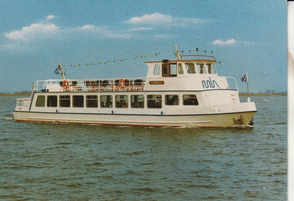 Ansichtkaart Harder Sneek - Passagiersschip Nola, Verzamelen, Ophalen of Verzenden, 1960 tot 1980, Gelopen, Stad of Dorp