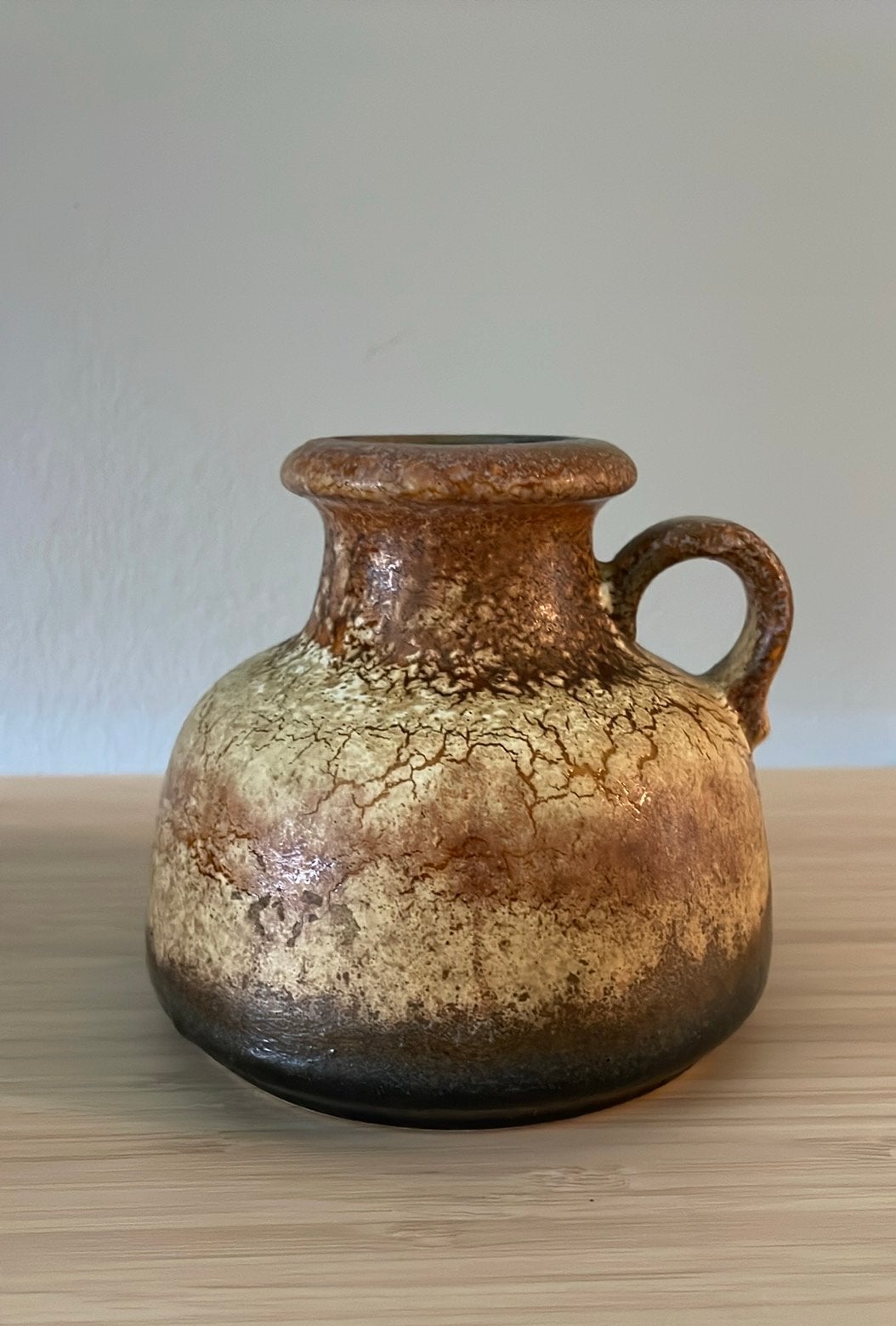 Vintage - Fat lava - Scheurich vaas, Ophalen
