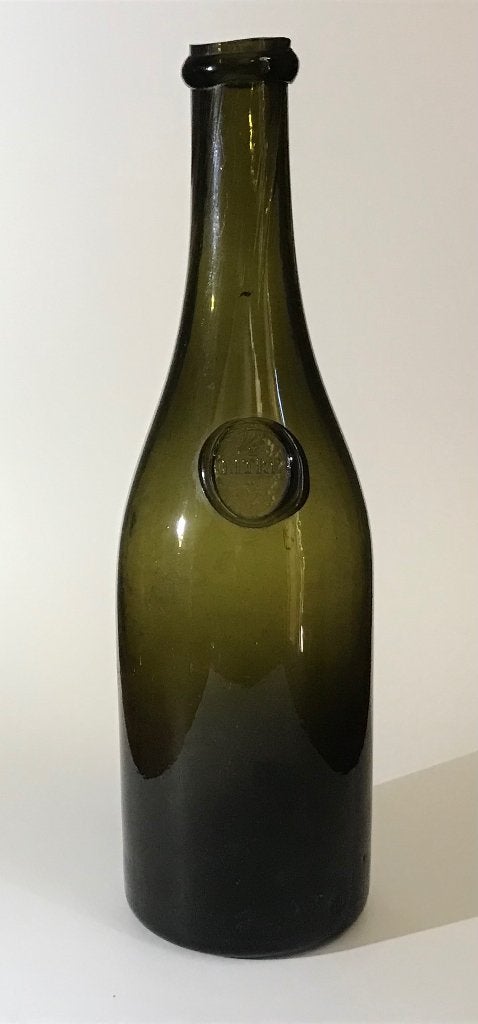 Fles.Wijnfles.Zegelfles., Antiek en Kunst, Antiek | Glas en Kristal, Ophalen of Verzenden