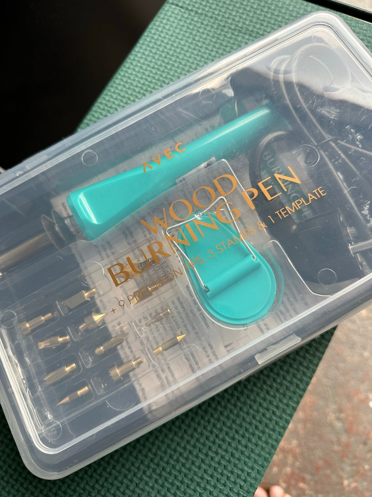 Houtbrander set - Pyrografie pen met diverse tips, Overige thema's, Gereedschap of Toebehoren, Nieuw, Meerkleurig