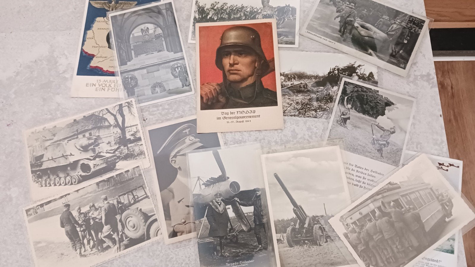 Verzameling originele WO2 ansichtkaarten, Ophalen of Verzenden, Duitsland, Foto of Poster
